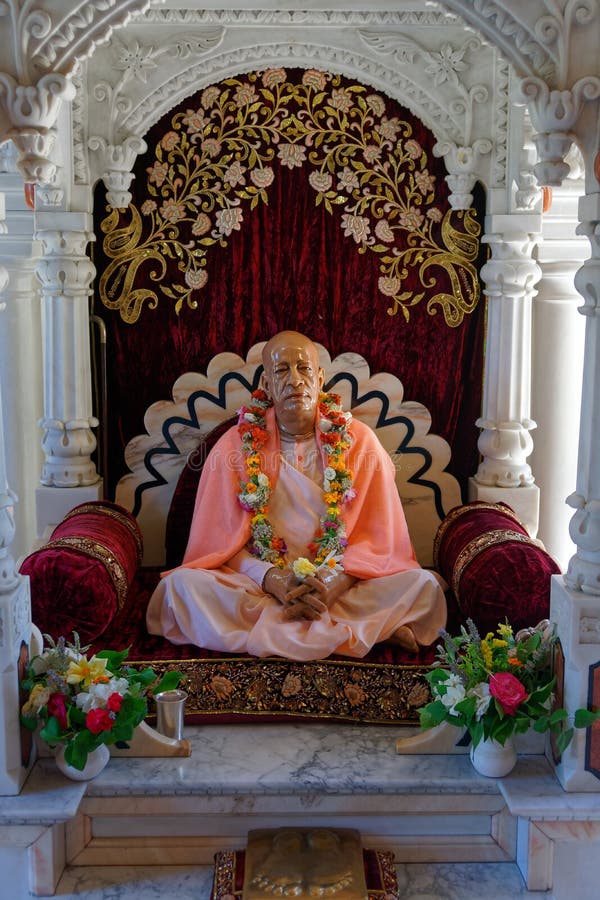 Hare Krishna Temple in Lucay-Le-Male, France Editorial Photography