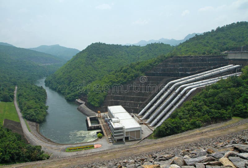 Srinakarin dam in Thailand