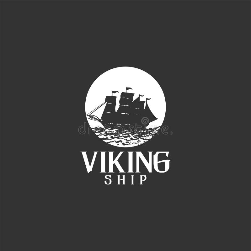 Viking Ship Logo Stock Illustrations – 1,147 Viking Ship Logo