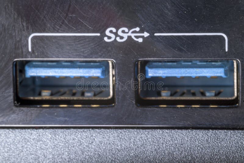 SS SuperSpeed â€‹â€‹3 0 USB Port Blue Color Transfer Speed 9 Pins