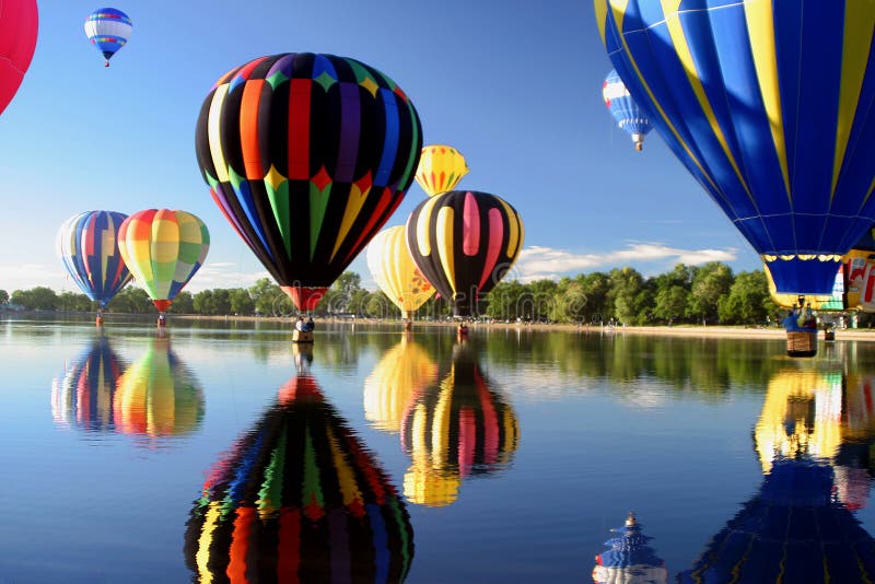 Caliente el aire globo.