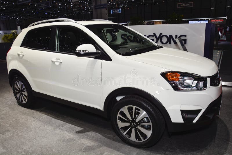 Ssangyong Korando arkivfoton