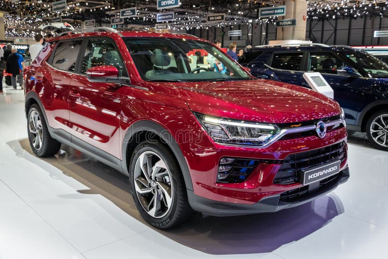Ssangyong KORANDO bil arkivfoto