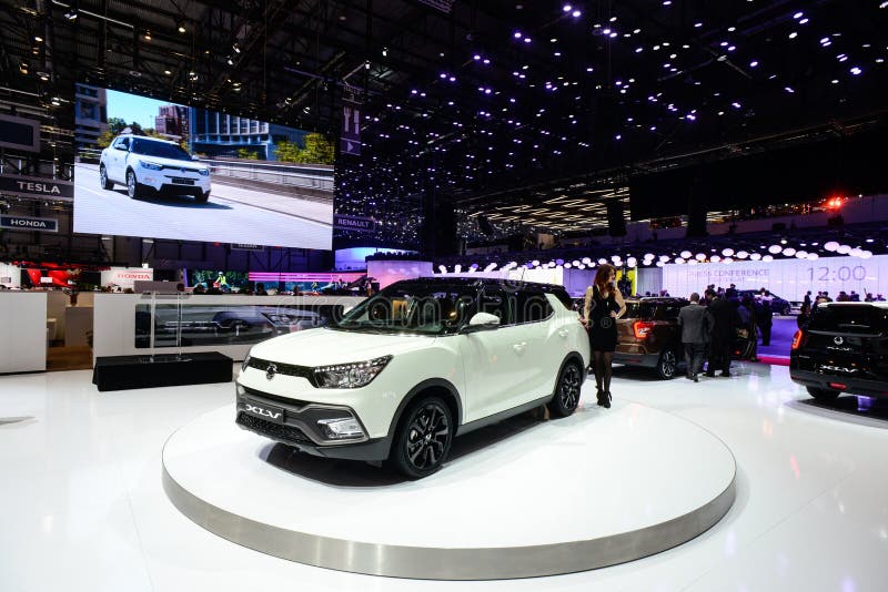 Ssangyong Tivoli XLV royaltyfria foton