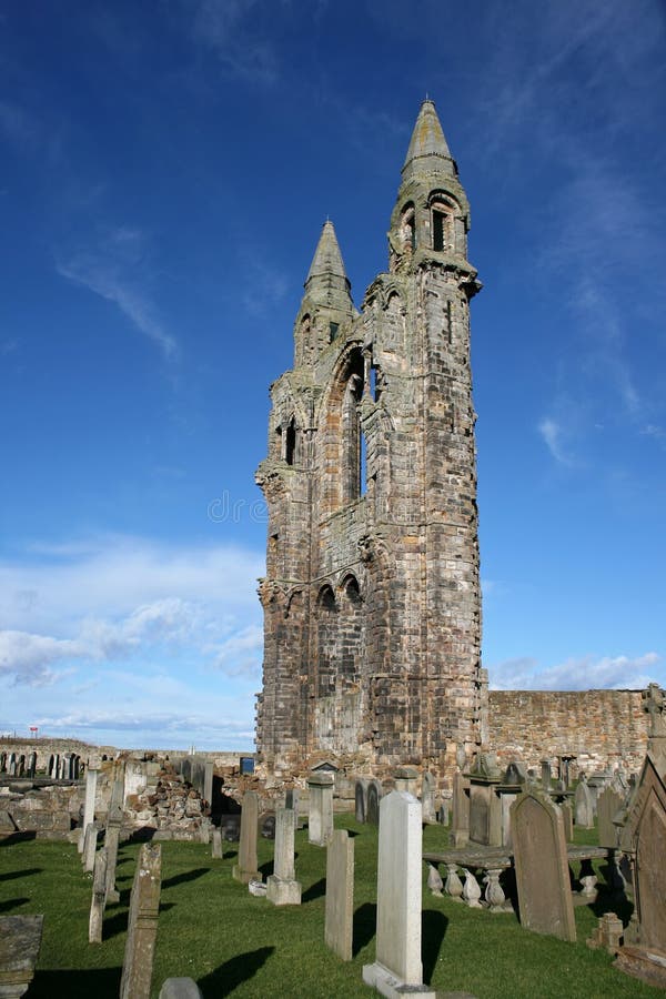 St Andrews cathedral grounds stock photos St Andrews cathedral grounds stock photos