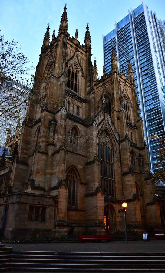 St Andrews Cathedral Sydney fotografie stock St Andrews Cathedral Sydney fotografie stock