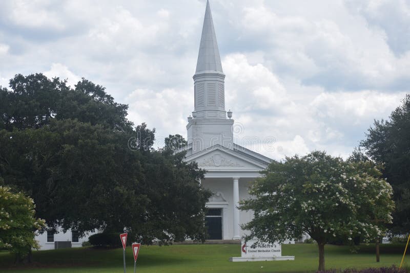 Church, Orangeburg SC religious building stock images Church, Orangeburg SC religious building stock images