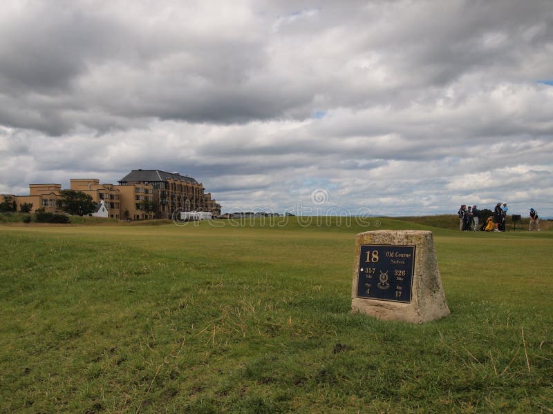 St Andrews Links Old Course golf course stock images St Andrews Links Old Course golf course stock images