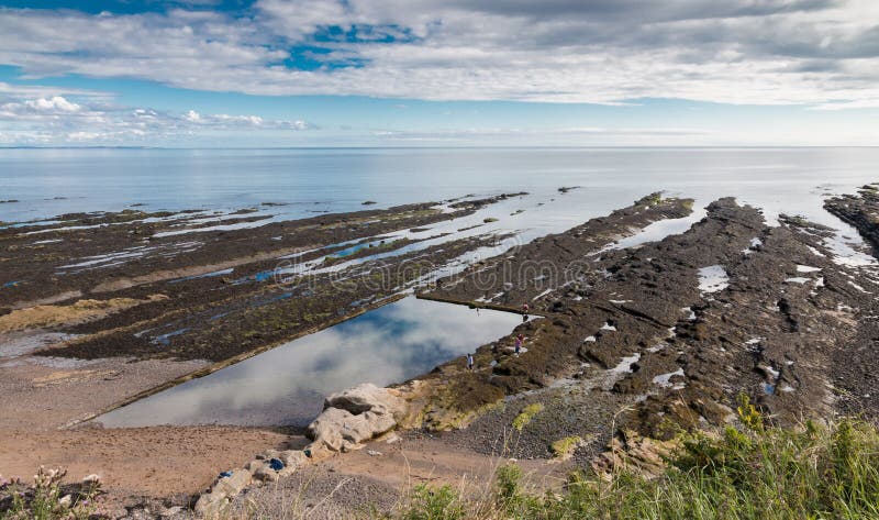 St. Andrews Rocky Shore royalty free stock images St. Andrews Rocky Shore royalty free stock images