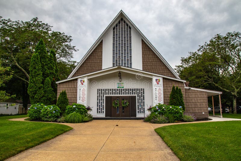 St. Augustine Catholic Church, Martha`s Vineyard Massachusetts royalty free stock photo St. Augustine Catholic Church, Martha`s Vineyard Massachusetts royalty free stock photo