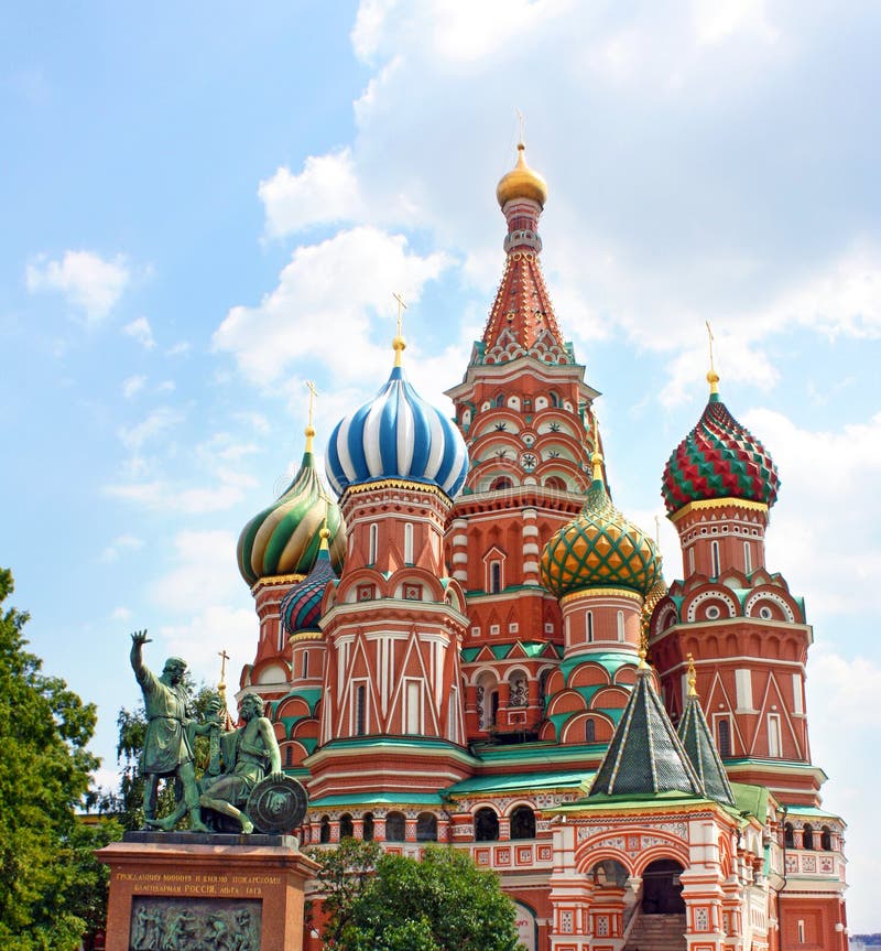 St. Basil Cathedral em Moscou