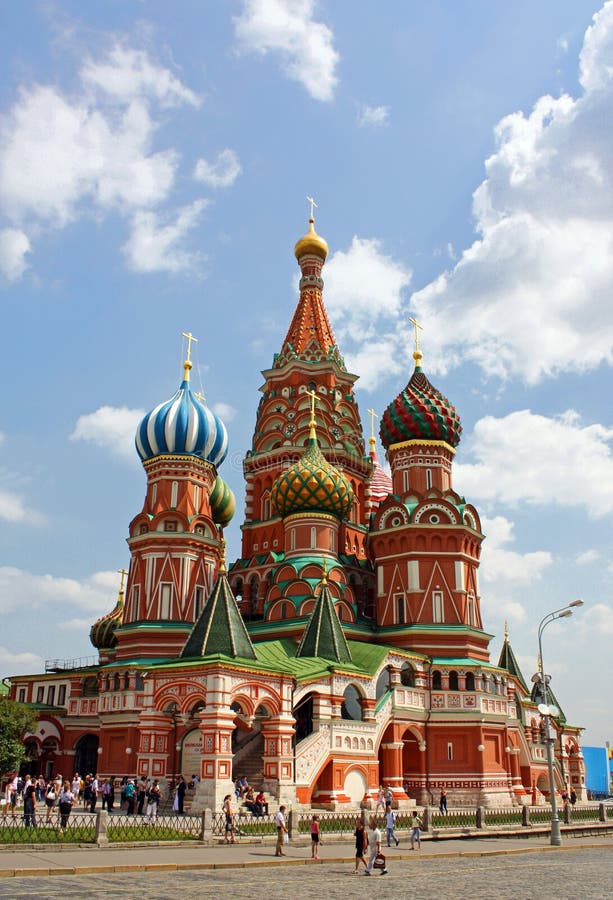 St Basil Cathedral In Moscow