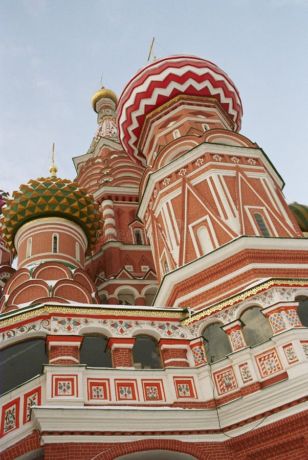 St. Basil Cathedral In Moscow, Russia