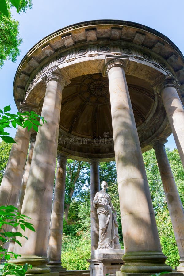 St. Bernards Well in Edinburgh, Scotland, UK Stock Photo Image of