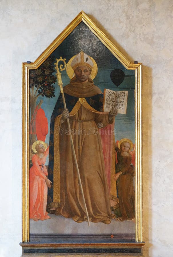 St Bonaventure zwischen zwei Engeln, Basilikadi Santa Croce in Florenz