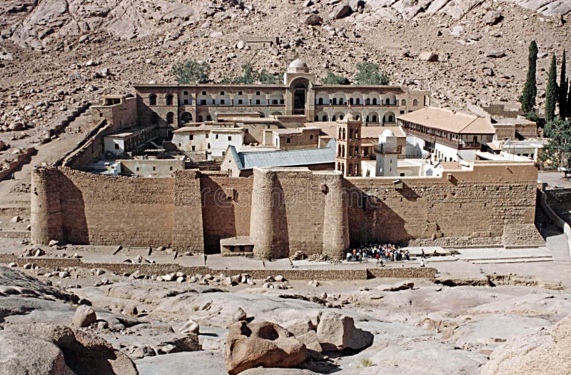 St catherine Egypten royaltyfria foton St catherine Egypten royaltyfria foton