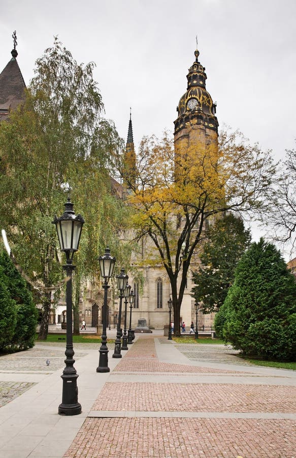 St. Elisabeth Cathedral in Kosice. Slovakia