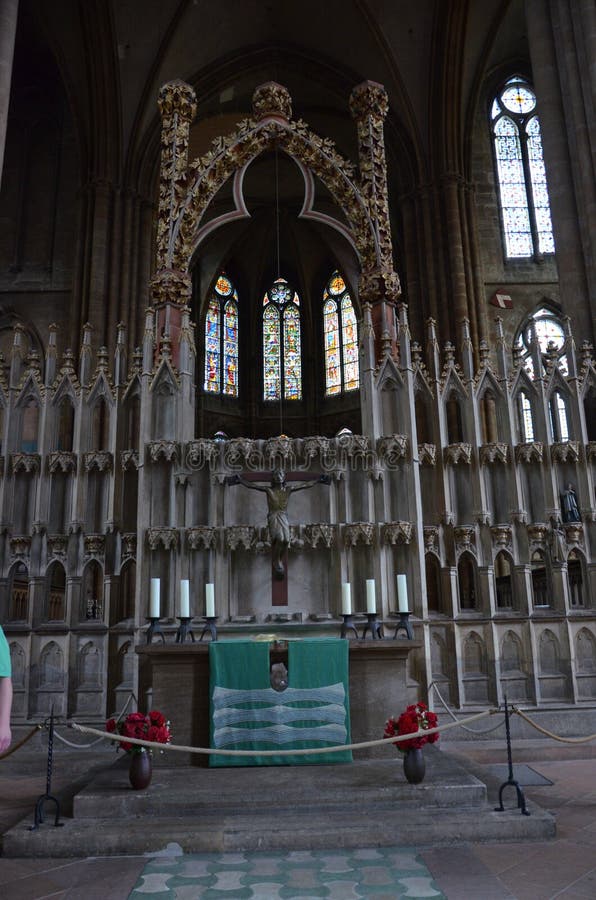 The St. Elisabeth Church in Marburg, Germany