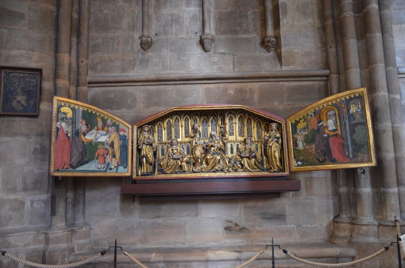 The St. Elisabeth Church in Marburg, Germany