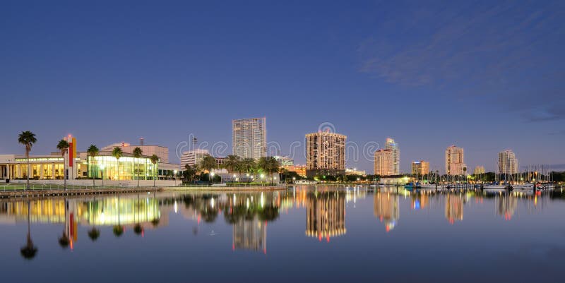 Skyline of St. Petersburg, Florida. Skyline of St. Petersburg, Florida