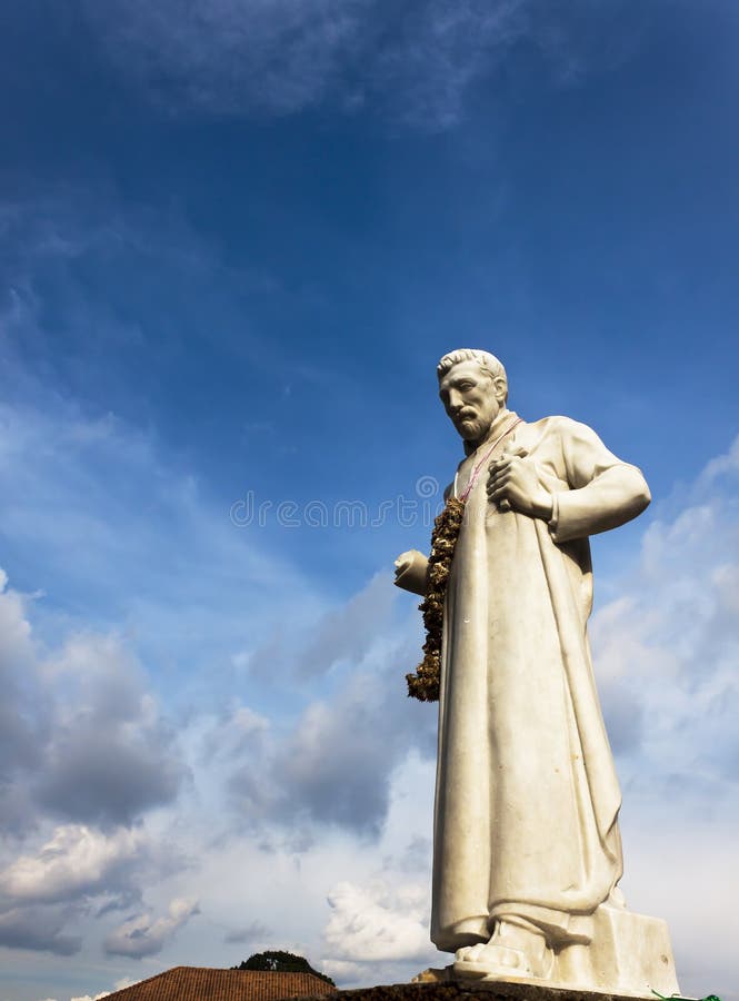 St. Francis Xavier Statue, Malacca Stock Photo Image of outside