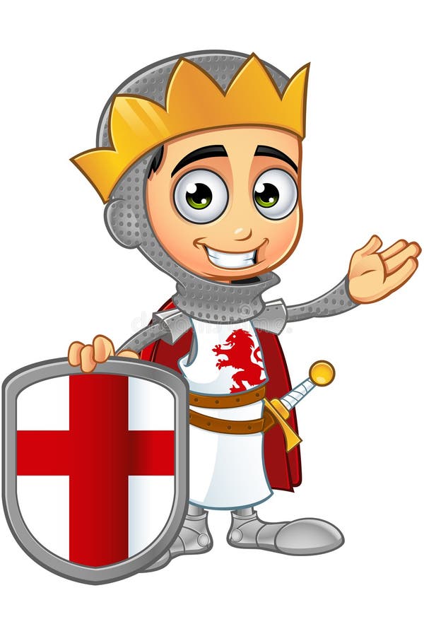 Download St. George Boy King Character Stock Vector - Image: 51917910