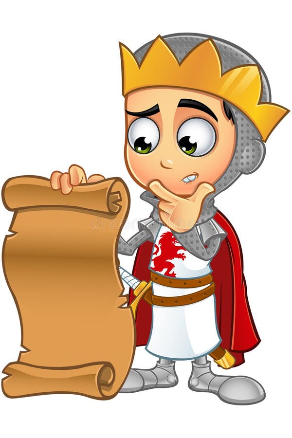 Download St. George Boy King Character Stock Vector - Image: 51917982