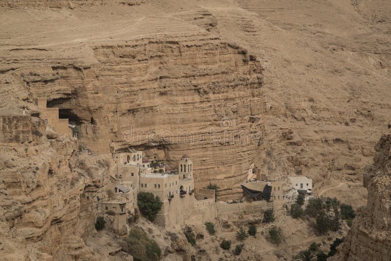 St. George Monastery, Wadi Qelt, Israel Stock Image - Image of travel