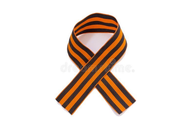 St. George Ribbon stock photo. Image of orange, victory - 71682132