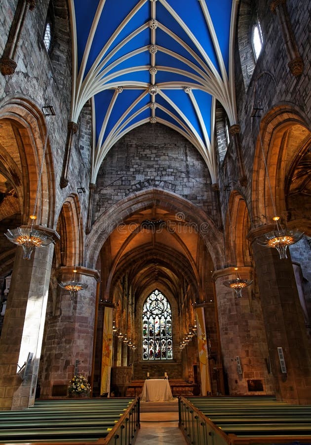 St Giles Cathedral. Edinburgh. Scotland. UK.