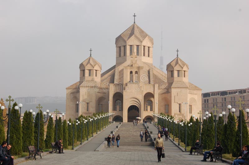 st gregory illuminator cathedral yerevan armenia was completed to commemorate th anniversary as christian nation 48468523