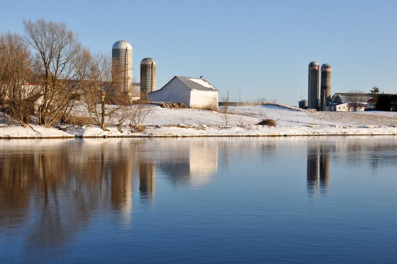 StHenry De LÃ©vis, Etchemin River, Quebec, Canada Stock Photo Image