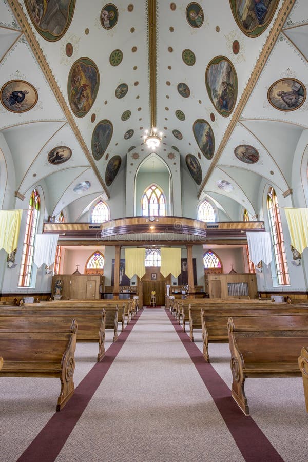 St. Ignatius Mission in Montana Stock Photo Image of brown, ignatius