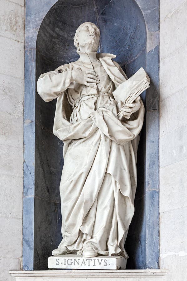 St Ignatius von Loyola Italian Baroque-Skulptur
