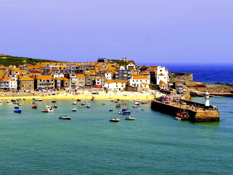 St. Ives, Cornwall. stockfotos St. Ives, Cornwall. stockfotos