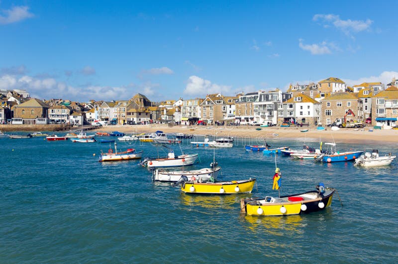 St Ives Cornwall England UK stock image