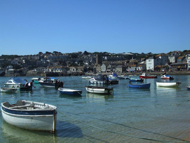 St Ives Harbour royalty free stock image