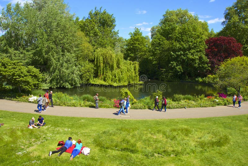 St James park in London, UK stock photos St James park in London, UK stock photos