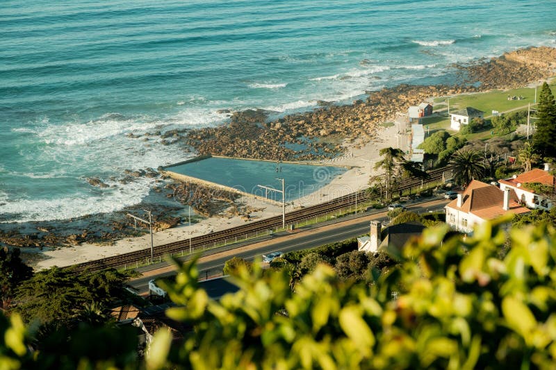 St James Tidal Pool stock photo. Image of track, tide 275515010