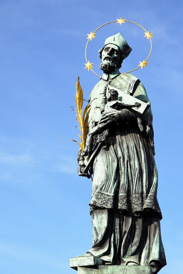 St John De Nepomuk, Toszeg, Hungria Foto de Stock Imagem de bispo