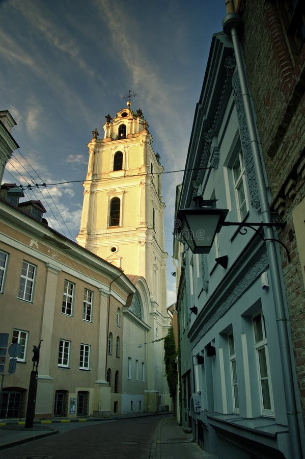 St John s Church, Vilnius, Early Evening