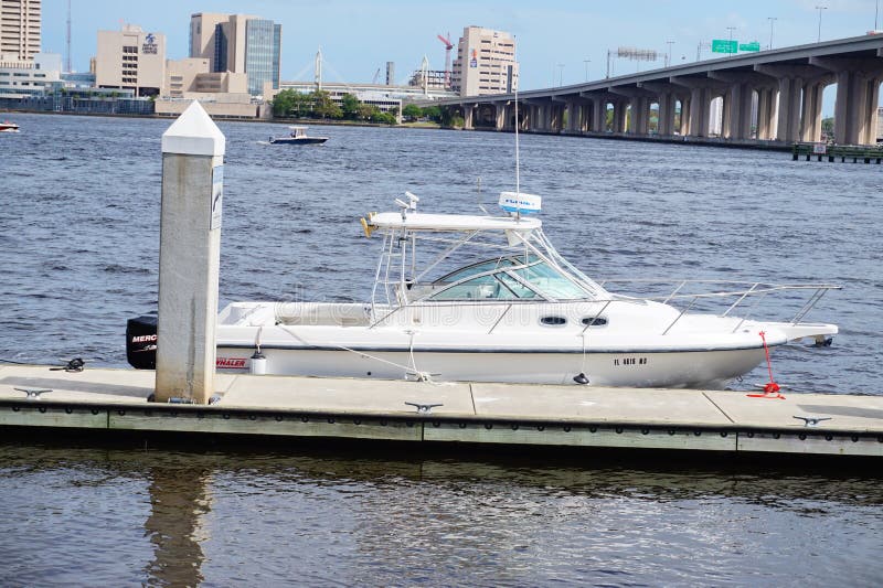 St johns river in Jacksonville City royalty free stock photography St johns river in Jacksonville City royalty free stock photography