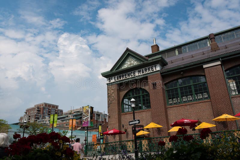 St. Lawrence public market in Toronto, Ontario, Canada. royalty free stock images St. Lawrence public market in Toronto, Ontario, Canada. royalty free stock images