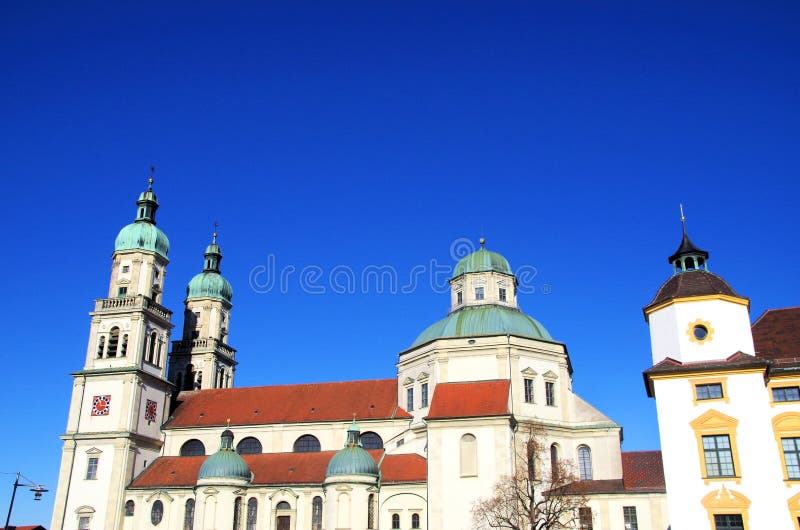 Βασιλική του Αγίου Λαυρεντίου, Κέμπτεν, Γερμανία στοκ εικόνα
