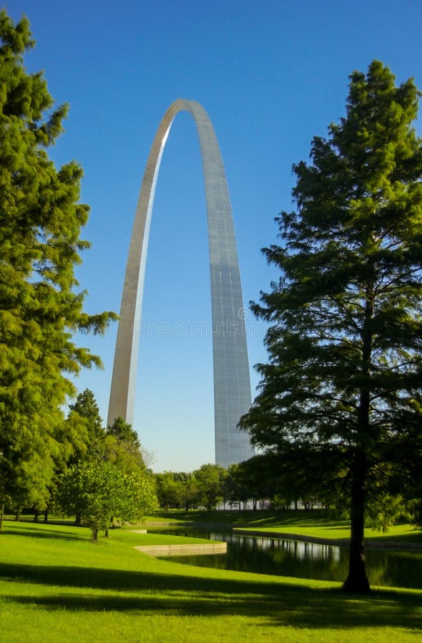 St. Louis Arch editorial photo. Image of park, architecture - 43606501