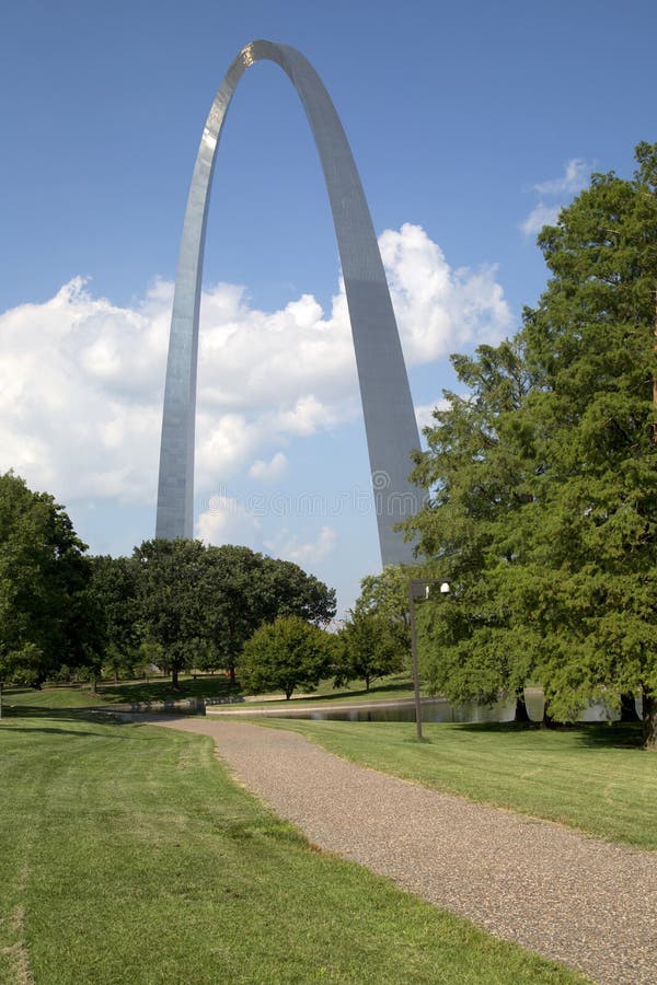 ST Louis Gateway Arch National Park MO USA Stock Image - Image of tree, outdoor: 123686583