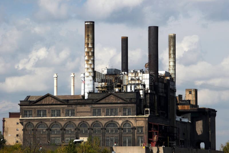 st louis - old factory stock photo. image of america, roof