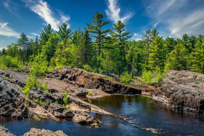 St. Louis River in Jay Cooke State Park, Minnesota