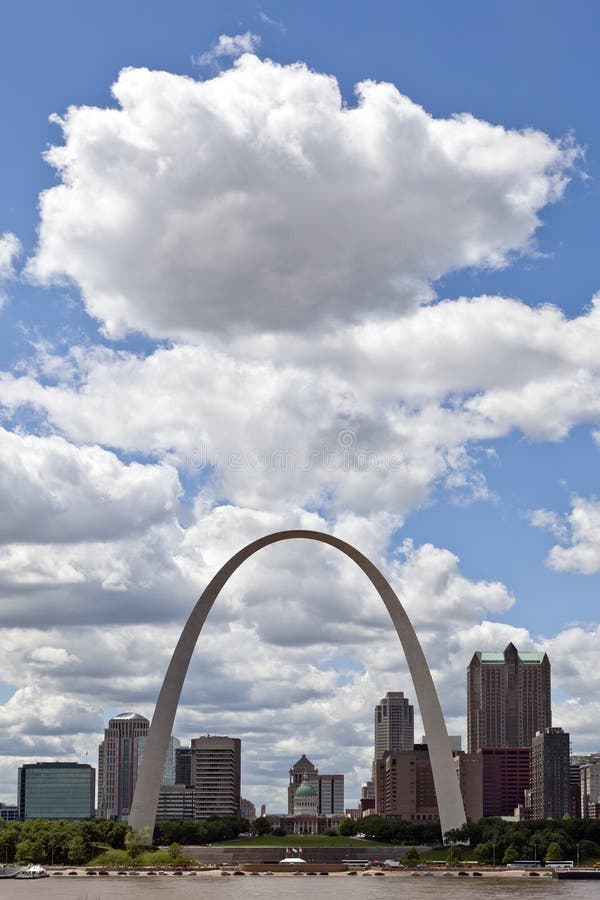 St. Louis Skyline, Missouri stock photos