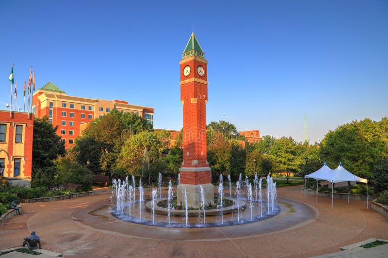 The campus of Saint Louis University in St. Louis, Missouri. The campus of Saint Louis University in St. Louis, Missouri.